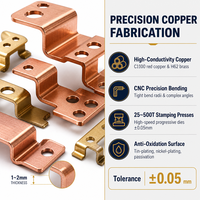 Service de fabrication sur mesure de pièces en tôle estampée OEM en cuivre, aluminium et acier avec pliage