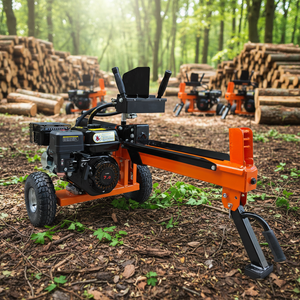 Meilleure vente 7HP JIAMU essence 8T automatique fendeur de bûches pour la foresterie fendeuses de bûches d'<span class=keywords><strong>occasion</strong></span> - Product Image 2