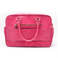 Sac à dos fourre-tout pour couches en cuir végétalien convertible OEM d'usine, sac de maternité, sac de travail avec manchon de bagage pour le voyage