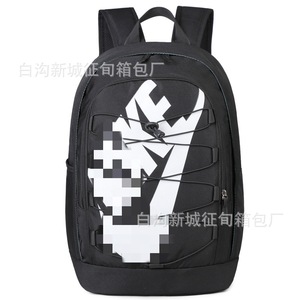 Trendy Letter <b>Backpack</b> <b>Large</b> Capacity Unisex Laptop Bag For School Travel Outdoor Use - Product Image 2