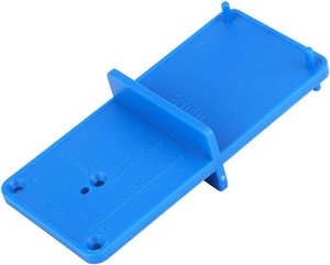 Plantilla de perforación para bisagras, guía de posicionamiento para puertas de gabinetes, herramienta para instalación de muebles de madera - Product Image 3