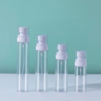 Bouteille pulvérisateur à fine brume en plastique PETG écologique avec pompe pulvérisatrice pour emballage cosmétique