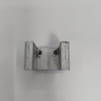 Tengshuo Moderno y Delgado Conector de Unión de Columna Central Oculto para Puertas Correderas, Esquina de Aluminio Primario 6063-T5