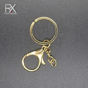 Cartoon Pendant key ring with lobster clasps key chain ring clip with spring clip buckle for key buckle decoration connection