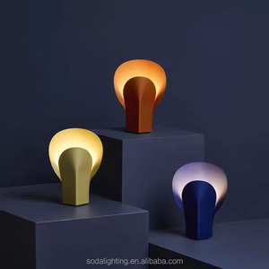 新しい到着モダンLED E27電球暖かい光ベッドサイドテーブルランプ家の装飾高級 - Product Image 2