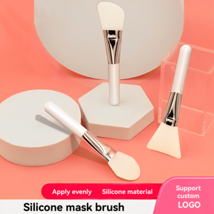 <span class=keywords><strong>Pinceau</strong></span> de masquage en silicone souple pour le <span class=keywords><strong>visage</strong></span> Brosse d'applicateur facial pour masque d'argile crème de boue en silicone bricolage - Product Image 3