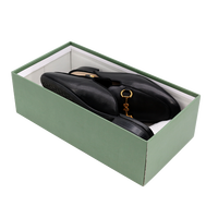 Boîtes à chaussures pour enfants en carton rigide d'expédition avec logo imprimé, design de luxe personnalisé, emballage en papier, boîte à chaussures pour pantoufles