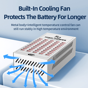 Chúng tôi EU công suất cao 200W 5V 1A/2A/2.4A 30/40/50 cổng USB vỏ kim loại sạc với chuyển đổi cho microphone - Product Image 4