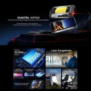 Teléfono Resistente Oukitel WP100 con Telémetro Láser, Android 14 <span class=keywords><strong>y</strong></span> 512 GB de Almacenamiento - Product Image 3