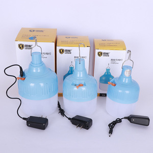 หลอดไฟ LED อัจฉริยะ Leishe แบบชาร์จไฟได้ 220V พร้อมแบตเตอรี่ในตัว สำหรับใช้ในบ้าน ตั้งแคมป์ และไฟฉุกเฉิน - Product Image 1
