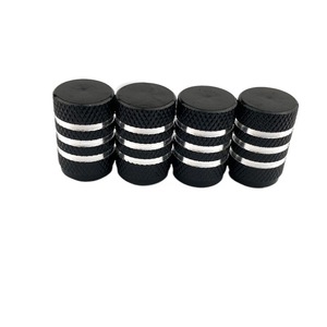 Tapas de válvula de aleación de aluminio, cubiertas de vástago de neumático de metal coloridas para reemplazo y reparación de automóviles, compatibles con válvulas americanas. - Product Image 4