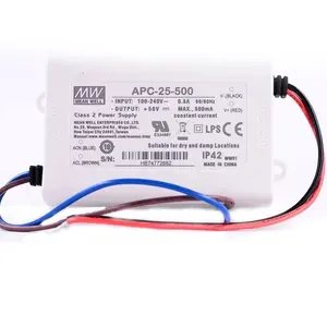 Meanwell APC-25-350 350ma constant current led lighting drivers