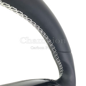 Para <span class=keywords><strong>BMW</strong></span> Sport volante negro hecho a mano cuero coche volante para <span class=keywords><strong>BMW</strong></span> <span class=keywords><strong>M3</strong></span> <span class=keywords><strong>E46</strong></span> E39 E53 <span class=keywords><strong>330ci</strong></span> 325i Series - Product Image 3