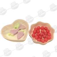 Bonbons pressés halal en forme de fraise, saveur fruitée, bonbons durs aux raisins mélangés, vente en gros