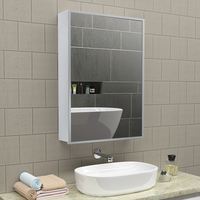 Tùy Chỉnh Vanity Phòng Ngủ Led Trang Điểm Gương Tủ Đồ Trang Sức Tủ Với Gương Thông Minh Gương Tủ