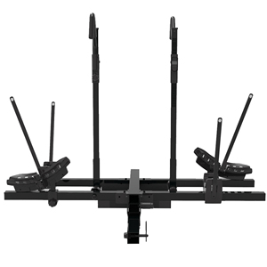 <span class=keywords><strong>Porte</strong></span>-vélos robuste à fixation sur <span class=keywords><strong>attelage</strong></span>, en acier thermolaqué, capacité 90 kg, verrouillable, pour <span class=keywords><strong>3</strong></span> vélos - Product Image 4