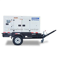 Nouveau Groupe Électrogène Diesel Silencieux Mobile, Génératrice Remorquable 30kW 50kW 80kW 100kW 500kW, Prix Pas Cher à Vendre