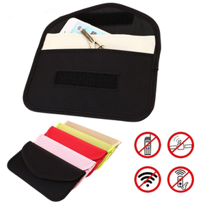 Étui Bloqueur de Signal pour <span class=keywords><strong>Clé</strong></span> de Voiture Personnalisé, Sac Faraday pour <span class=keywords><strong>Clé</strong></span> de Voiture et Téléphone Portable, Blocage des Signaux WIFI/GSM/LTE/NFC/RFID 3G <span class=keywords><strong>4G</strong></span> 5G - Product Image 1