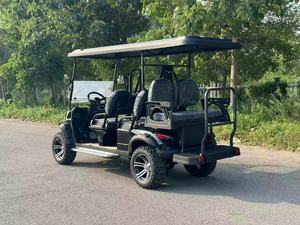 Voiturette de <span class=keywords><strong>golf</strong></span> électrique 8 places 4x4 60V, entreaxe minimum 200-250 mm, temps de charge 7-9h, pour la chasse et le tout-terrain, homologuée DOT EEC GCC - Product Image 3