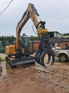 <b>Construction</b> <b>machinery</b> parts 100Z for 5 to 9 ton excavator grabs with 360 hydraulic rotating grapples - Product Image 3