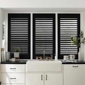 Volets d'armoires de cuisine de haute qualité volets de <span class=keywords><strong>plantation</strong></span> en bois et pvc et volets philippins - Product Image 3