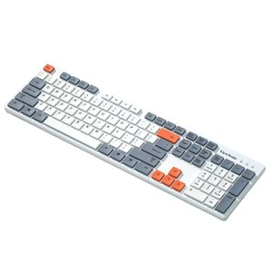 ViewSonic KU302 Chocolate Wired Keyboard Quiet Tri Color <b>Keycap</b> Desktop Laptop Use - Product Image 1