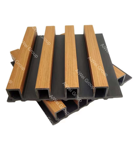 Pannello Murale WPC Semi-Coperto per Interni, Pannelli in <span class=keywords><strong>Legno</strong></span>-Plastica per Decorazione di Sfondi Interni - Product Image 2