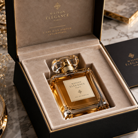Coffret cadeau de parfum haut de gamme, flacon de parfum personnalisé avec boîte magnétique de luxe