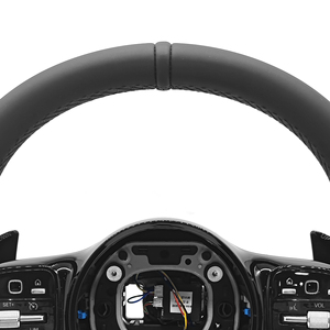 Volant en cuir noir modèle 809 pour Mercedes-Benz, adapté à toutes les séries de modèles neufs et anciens, produit très vendu - Product Image 6