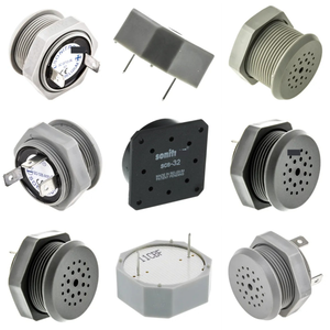 SC235A 73dB <strong>buzzer</strong>, panel mounted, internal drive, maximum 2.875kHz, 36.5 x 26mm - Product Image 3