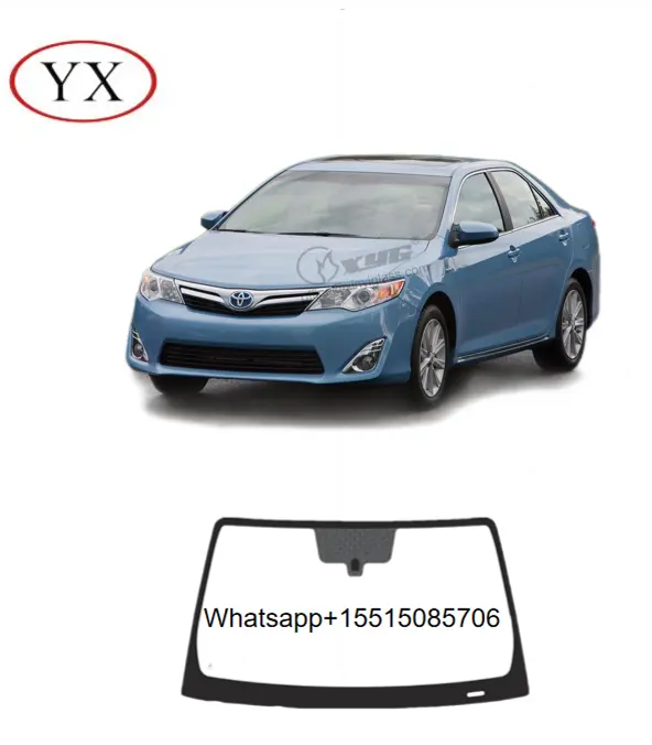 TOYOTA CAMRY ACV50 4D SEDAN Parabrisas delantero para automóviles OEM 56101-06540 sin sensor Fabricante de vidrio automático