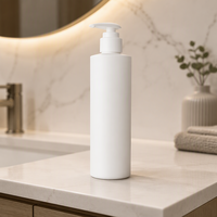 Distributeurs de savon portables pour salle de bain, bouteilles en plastique de 300 ml en PE, vides et rechargeables, pour shampoing et lotion, avec pompe