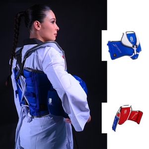 Áo giáp bảo vệ ngực Taekwondo PUREGENERAL dành cho huấn luyện và thi đấu chuyên nghiệp Hogu - Product Image 2