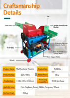 Vente directe usine – Machine à décortiquer multifonctionnelle pour céréales, maïs, soja, blé, sorgho – Équipement haute capacité