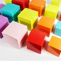 Boîtes cadeaux en carton mat biodégradables multicolores pour avion, gaufrées, laminées, avec revêtement UV, taille personnalisée, pour nouilles