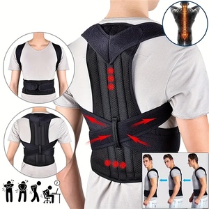 Correcteur de Posture Réglable avec Logo Personnalisé, Orthèse Dorsale pour Soutien Complet du <span class=keywords><strong>Dos</strong></span>, Soulagement des Douleurs Lombaires et Dorsales, Redresse-Épaules - Product Image 1
