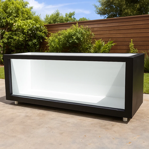 Tanque Rectangular de FRP para Peces, Cría de Camarones, Sistema Acuapónico de Alto Rendimiento y Eficiencia - Product Image 1