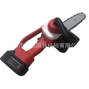 Mini motosierra eléctrica inalámbrica a batería, de una mano, para cortar madera, uso en bricolaje. - Product Image 3