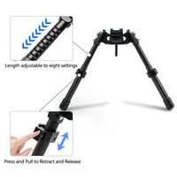 Accessoires de support universels en fibre de carbone V10 personnalisés pour l'observation des oiseaux, trépied tactique