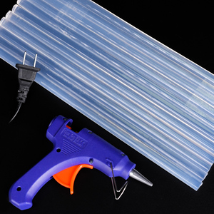 Nóng chảy stickshot tan chảy keo rõ ràng minh bạch Trắng nóng chảy keo Gậy nghệ thuật thủ công sử dụng thanh Silicone cho súng keo - Product Image 4