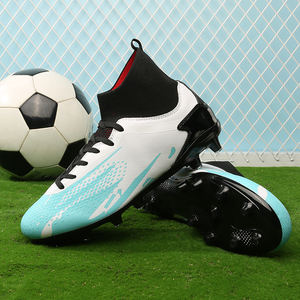 Chaussures de football crampons pour hommes en gros <span class=keywords><strong>pas</strong></span> <span class=keywords><strong>cher</strong></span>, respirantes, automne, hiver, été, dessus en PU, semelle extérieure en TPU - Product Image 1