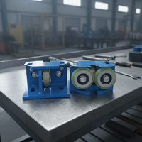 Rouleau de guidage double pour élévateur, assemblage de rouleaux de guidage robustes pour monte-charge, pièces de rechange