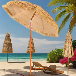 Nouveau Offre Spéciale indien main artisanat extérieur pare-soleil Patio parapluie Tiki <span class=keywords><strong>paille</strong></span> chaume toit jardin <span class=keywords><strong>Parasol</strong></span> - Product Image 1