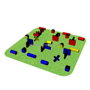 Bolas de gel Pistolas y <span class=keywords><strong>paintball</strong></span> Air Bunkers Arena Tiro con arco Campo DE LUCHA Etiqueta Obstáculos Juegos de tiro en la pared Juego de búnker inflable - Product Image 3