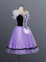 Robe de ballet pour filles, longue tenue de danse barielle, professionnelle, romantique et personnalisée, pour enfant