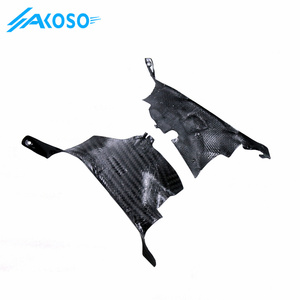 AKOSO 3K 3*3 fibra de carbono motocicleta carenado lateral modificado forro frontal para <span class=keywords><strong>Ducati</strong></span> Panigale V4 V4S <span class=keywords><strong>V4R</strong></span> 2018 + - Product Image 6