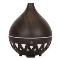 Diffuseur ultrasonique d'huile essentielle pour chambre à coucher, diffuseur d'arôme et d'arôme, veilleuse LED colorée de ml
