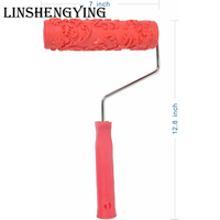 LSY7 ''Texture Roller DIY Decorative Art Pattern Paint Roller Rouleau en caoutchouc pour la décoration des murs, meubles et sols