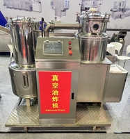 Automatische vacuümfriteuse voor fruit- en groentesnacks, productie van fruitchips, 380V, capaciteit 100kg/uur
