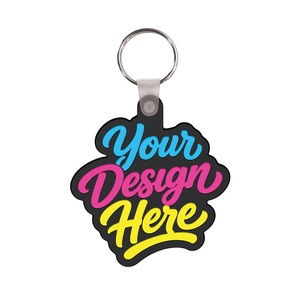 Custom 2D/3D Digital Photo PVC Rubber Keychain | OEM Factory Direct High Quality Lightweight Waterproof Eco-friendly Promotional - Product Image 4